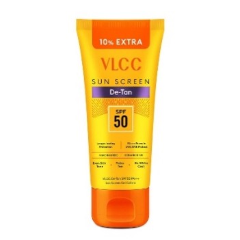 VLCC All Skin De-Tan SPF 50 PA+++ Sunscreen Gel Crème 100g