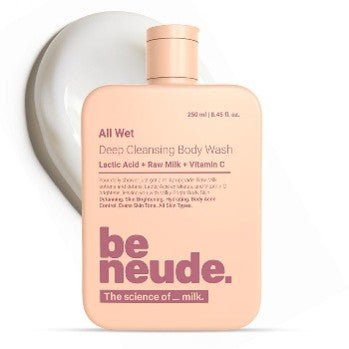Be Neude All Wet De-Tan Body Wash 250ml