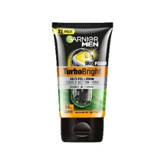 Garnier Men TurboBright Face Wash 155g