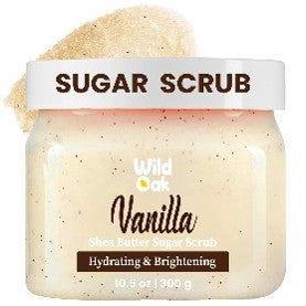 WildOak Vanilla Sugar Body Scrub 300g