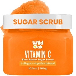 WildOak Vitamin C Sugar Body Scrub 300g